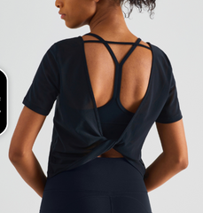 Backless Yoga Top