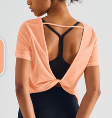 Backless Yoga Top
